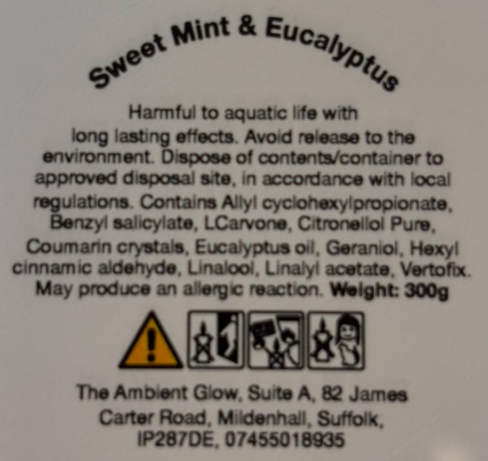 Wax Melt- Sweet Mint & Eucalyptus